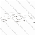 Jaguar Pre-Bent Stainless Steel Brake Line Kit