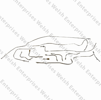 Jaguar Kit Brake Line Kit Single