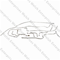 Jaguar Kit Brake Line Kit Single