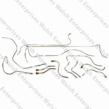 Jaguar Pre-Bent Stainless Steel Tandem Brake Line Kit
