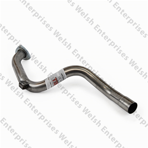 Jaguar Left Hand Over Axle Pipe - STAINLESS