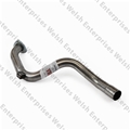 Jaguar Left Hand Over Axle Pipe - STAINLESS