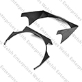 Jaguar Shroud Fan XK150 Pair Upper