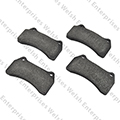 Jaguar Front Brake Pad Set - Ferodo