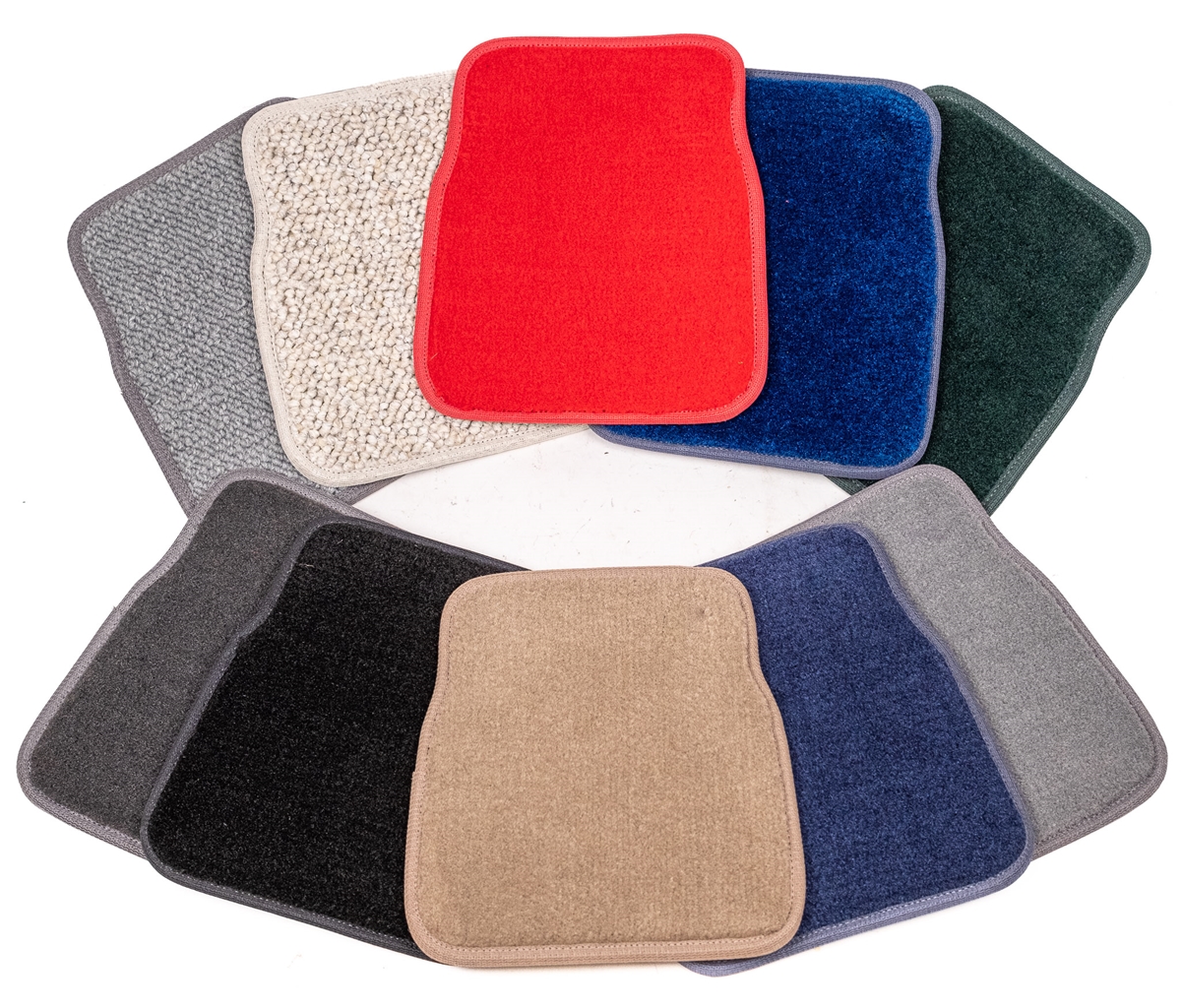 Custom Floor Mats - Exact fit for your Jaguar with logo embroidery and customizable colors