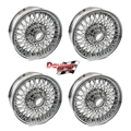 Jaguar Dayton Wire Wheel (Set of 4) - 5" Tubeless