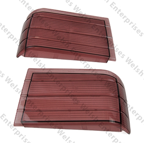 Jaguar Lens Tail Lamp Pair Rose