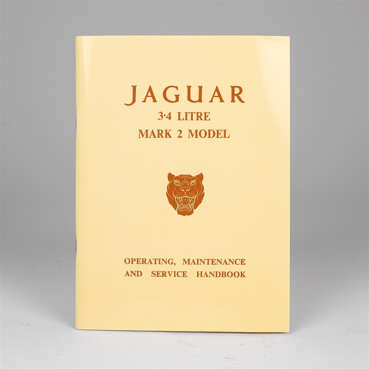 Jaguar Manual Owners 3.4 MK2