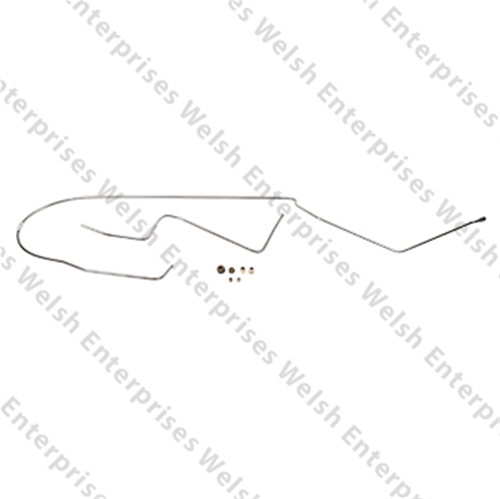 Jaguar Pre-Bent Stainless Steel Fuel Line Pump To Tank Kit