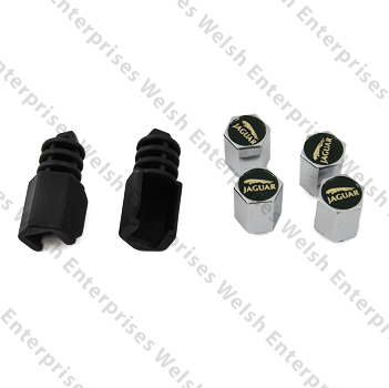 Jaguar Tire Valve Caps Theft Deter