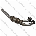 Jaguar Front Right Hand Catalytic Converter Exhaust