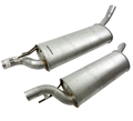 Jaguar Muffler Exhaust Right Hand Rear