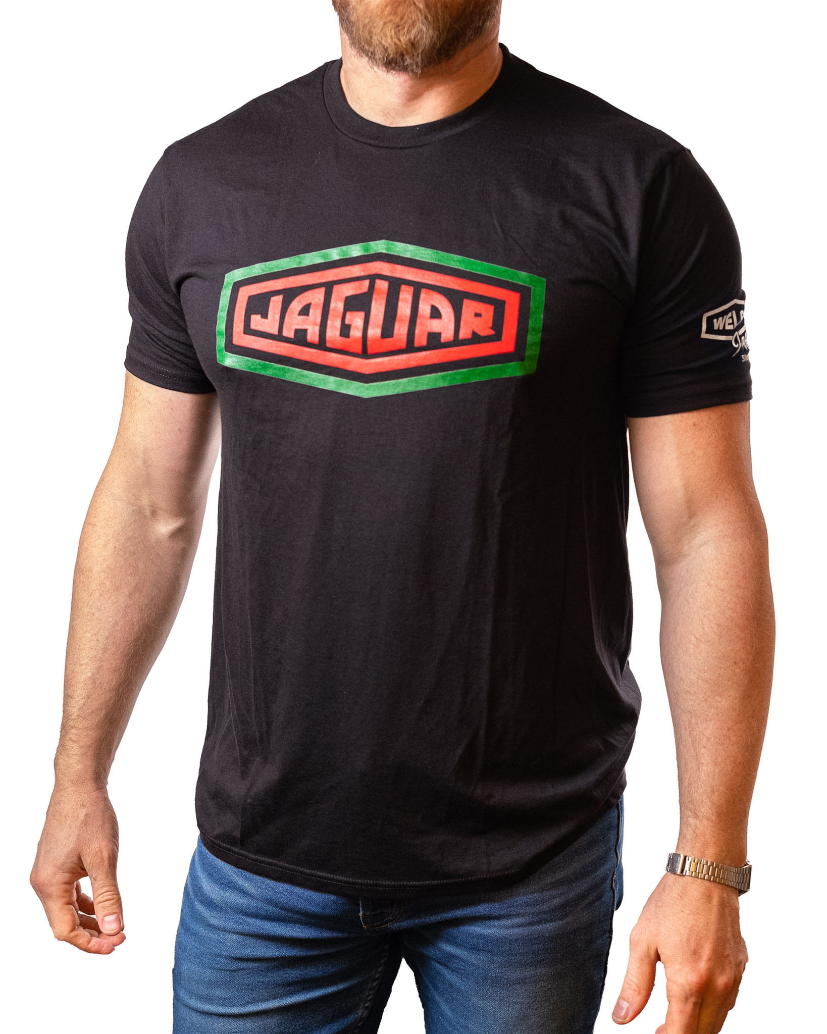 Jaguar Big Ben Union Jack T-Shirt