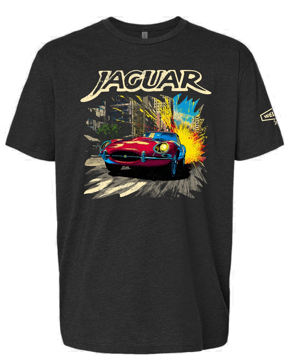 Jaguar Big Ben Union Jack T-Shirt