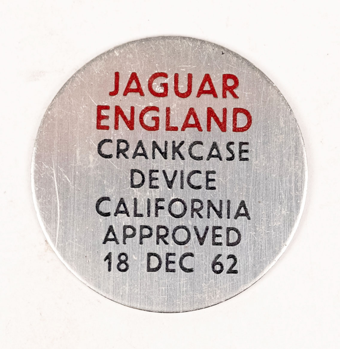 Breather Cover Badge
