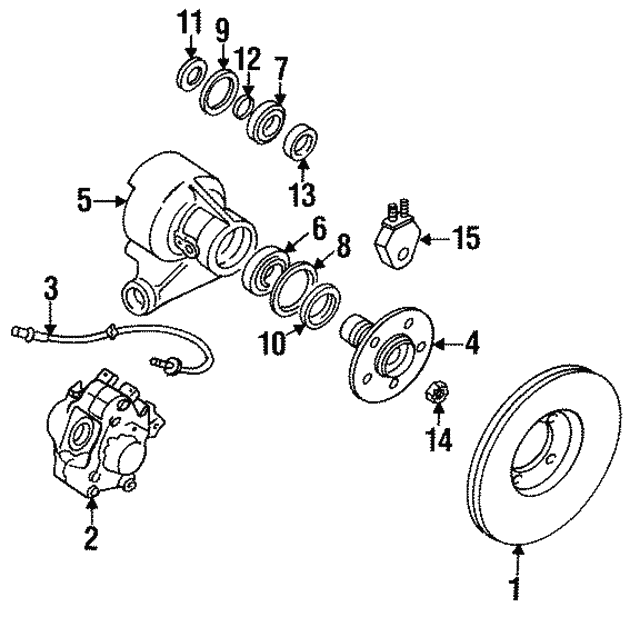 Sensor-Wheel Spe - Discontinued (Jaguar OEM) DAC10788OEM