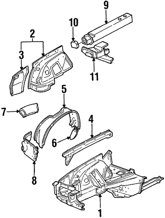 Extension-Wheela (Jaguar OEM) BBC4540OEM