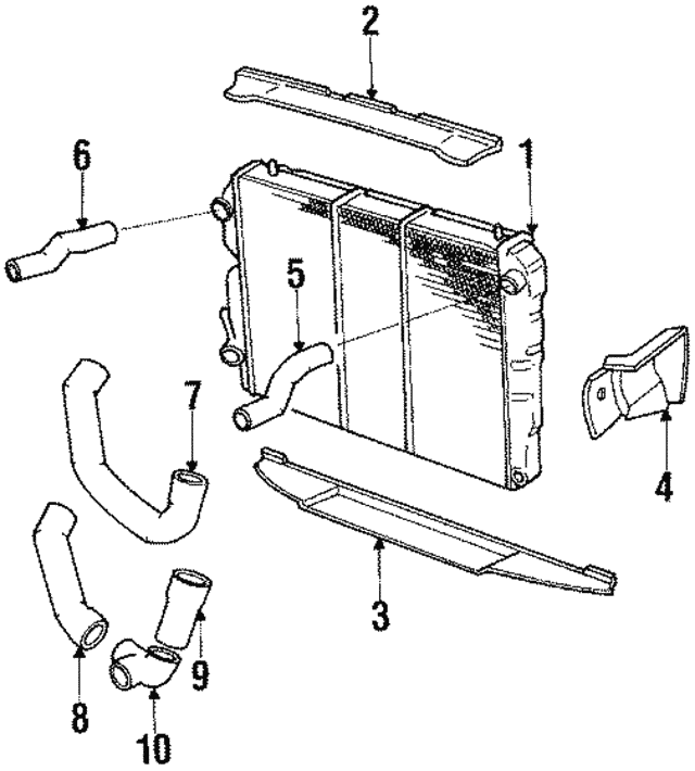 Crossmember - Discontinued BDC8708OEM