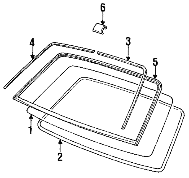Glass-Windscreen (Jaguar OEM) BEC1011OEM