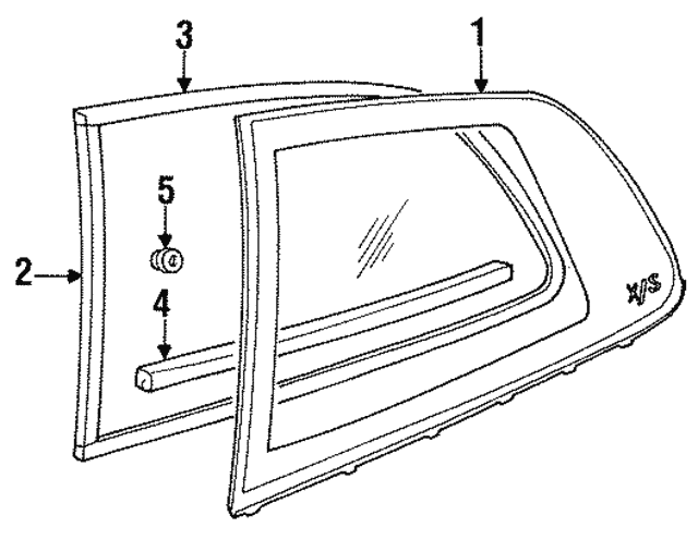 Strip-Support (Jaguar OEM) BEC9096OEM