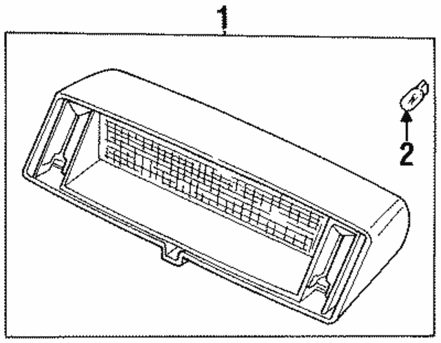 Lamp-High Mount - Discontinued DBC11653SDCOEM