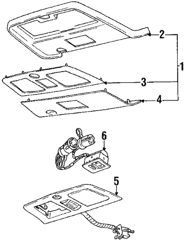Module-Sunroof S (Jaguar OEM) DBC3252OEM