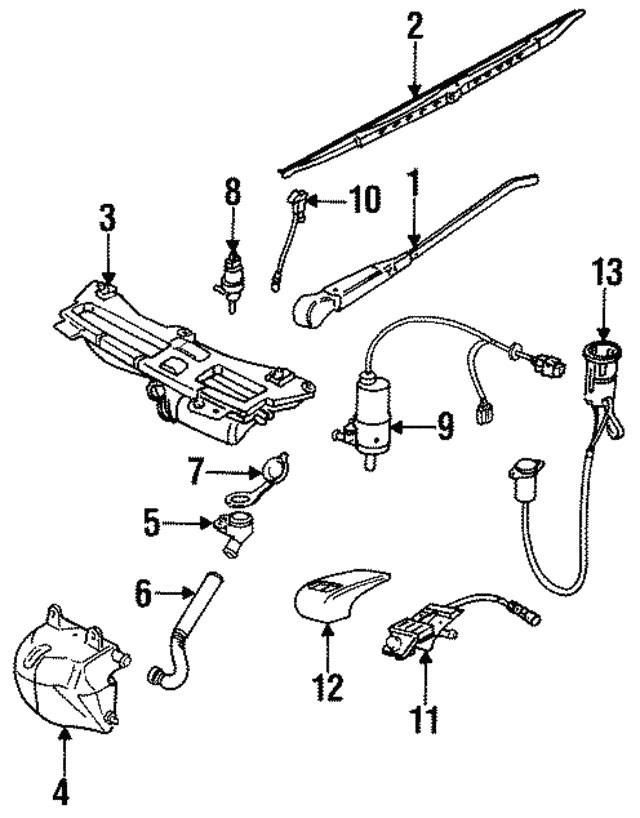 Motor-Windscrn W (Jaguar OEM) GHF8951ABOEM