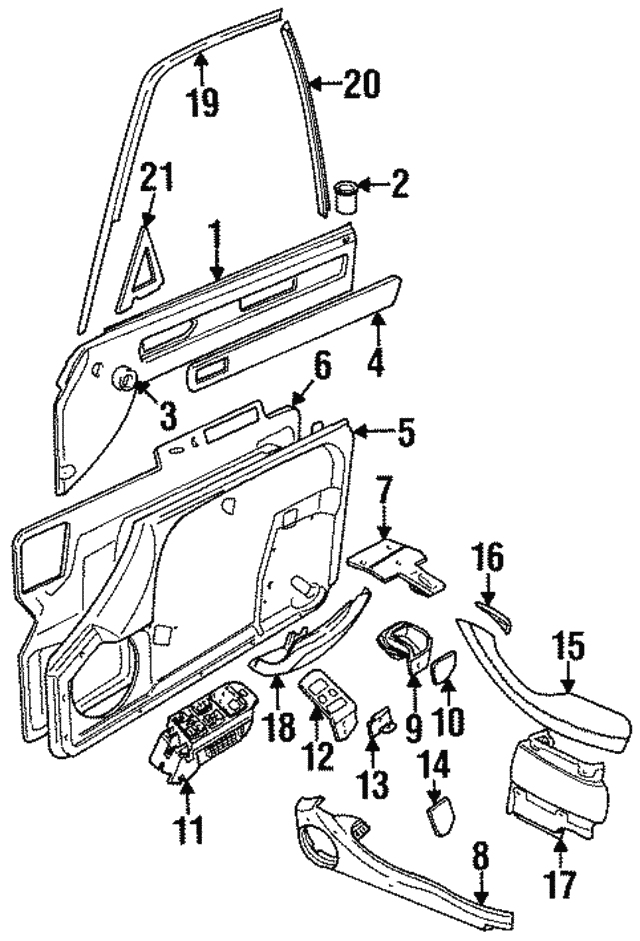 Clip-Spring (Jaguar OEM) GNA1375ADOEM