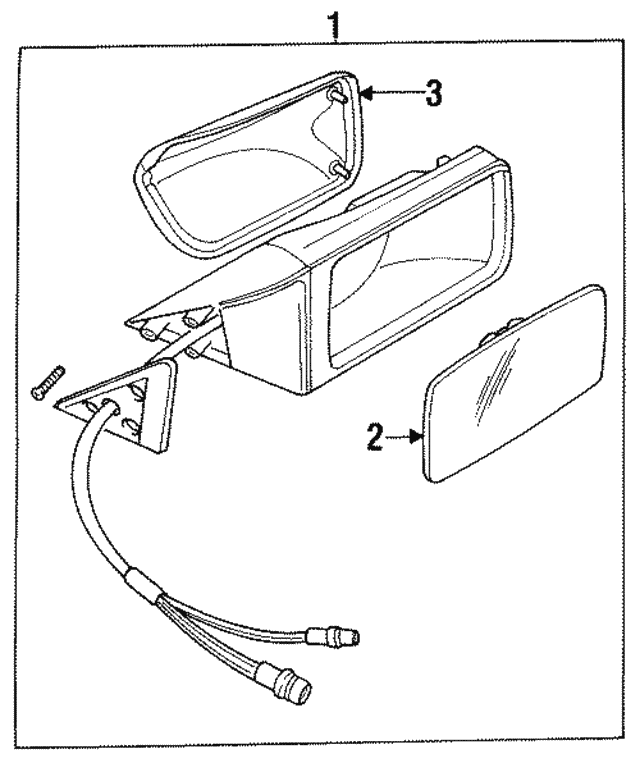 Mirror-Door (Jaguar OEM) HMD3043ACOEM