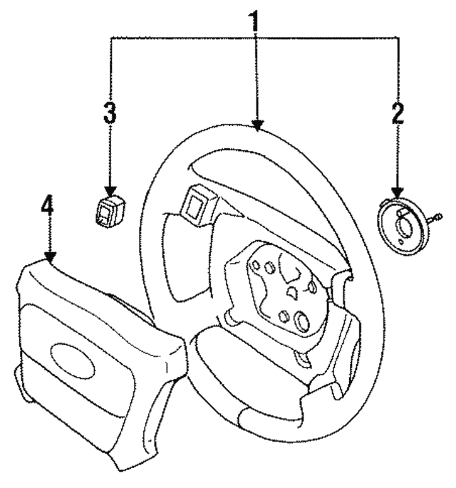 Wheel-Steering - Discontinued (Jaguar OEM) HMD9181CALEGOEM
