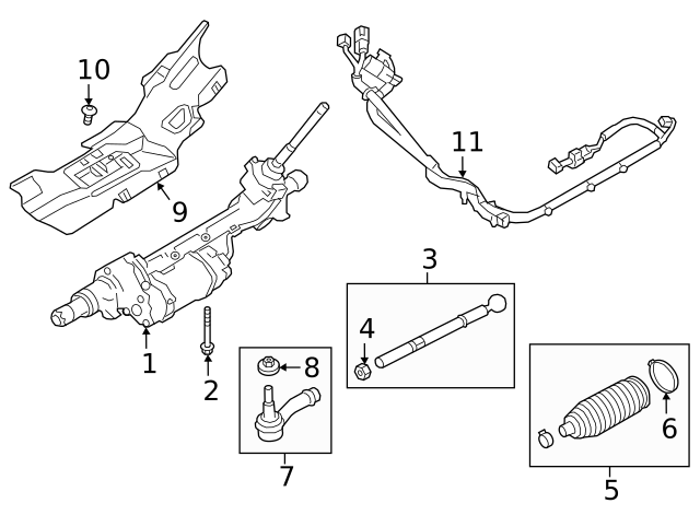 Bolt & Washer (Jaguar OEM) J9C12034OEM