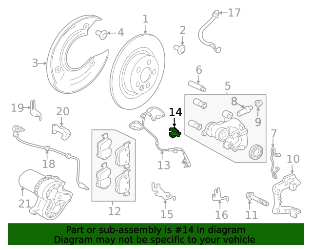 Bracket (Jaguar OEM) J9C1334OEM