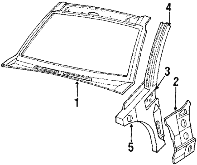 Panel-A-Post, Discontinued (Limited Supply) JLM11124OEM