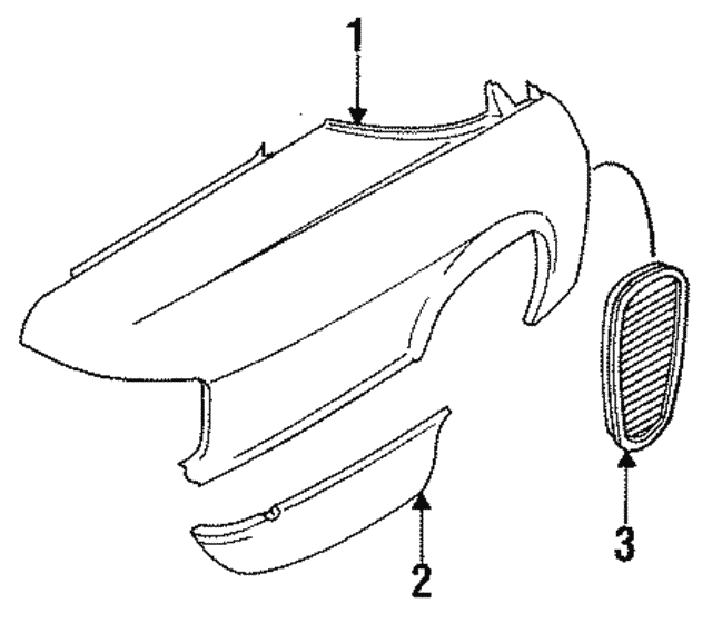 Panel-Tonneau - DISCONTINUED (Jaguar OEM) JLM12226OEM