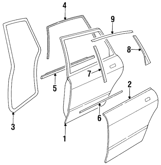 Panel-Door JLM12258OEM