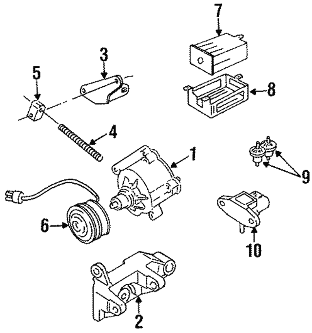 Valve-Purge (Jaguar OEM) LNA1515AAOEM