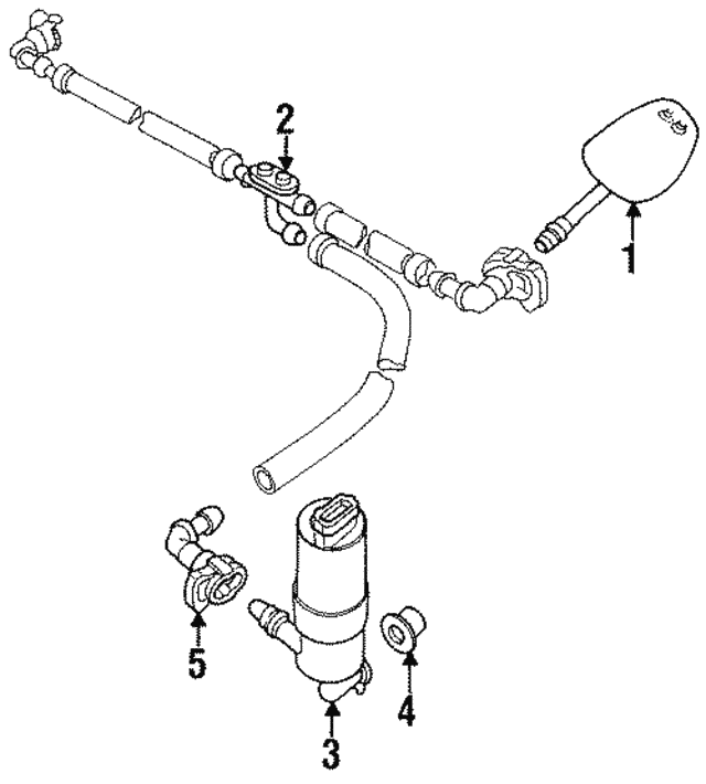 Connector (Jaguar OEM) LNA7072AAOEM