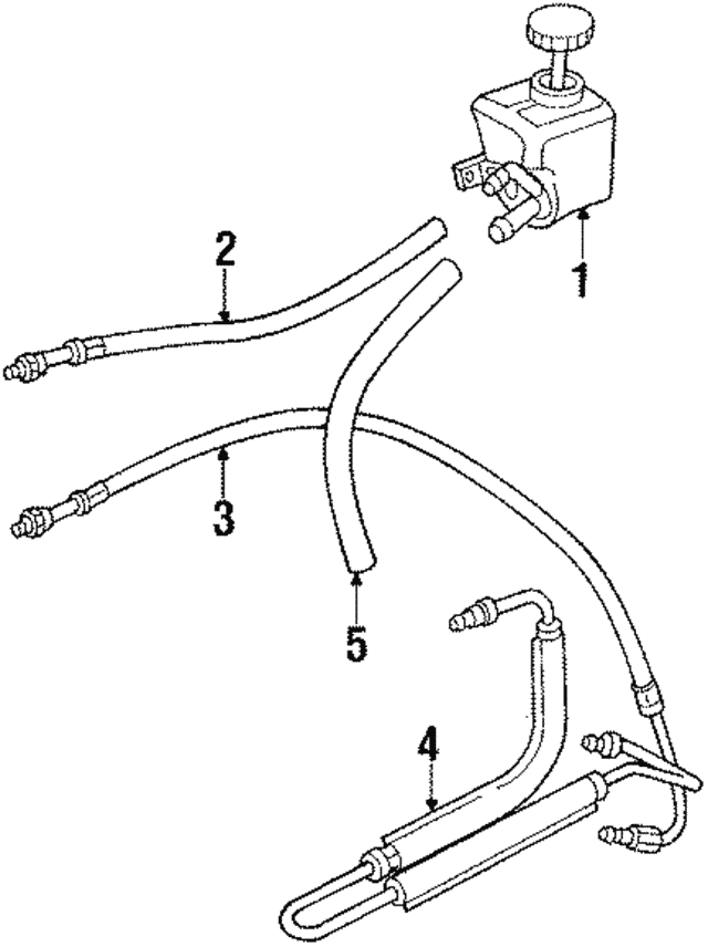 Jaguar Hose MMB3985BAOEM
