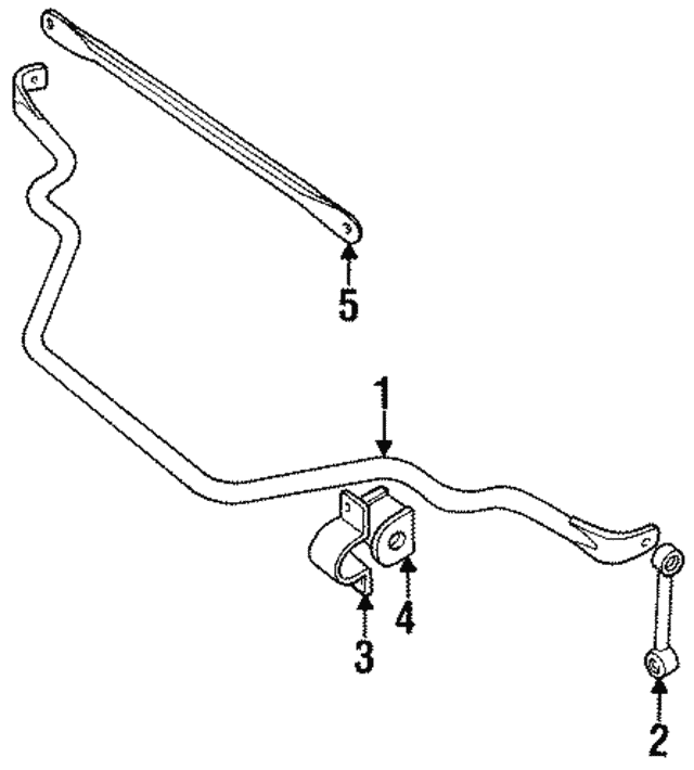 Jaguar Bar-Anti Roll - Discontinued MNA2100FAOEM