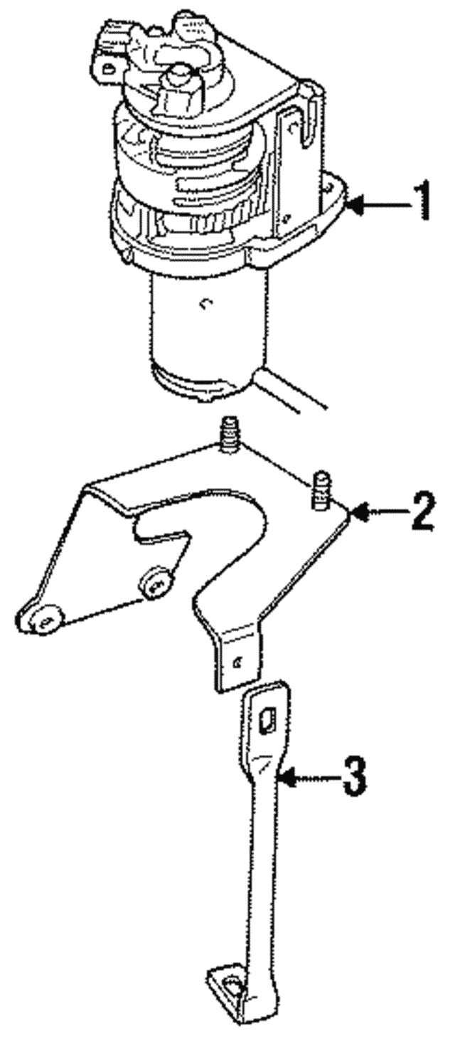 Bracket-Mounting - Discontinued (Jaguar OEM) MNA5936DFOEM