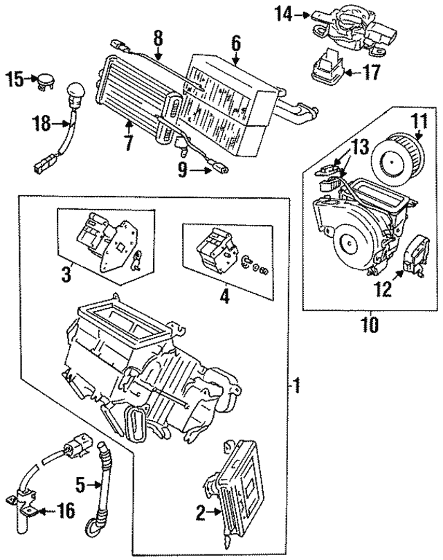 Heater - Discontinued (Jaguar OEM) MNA6480ADOEM