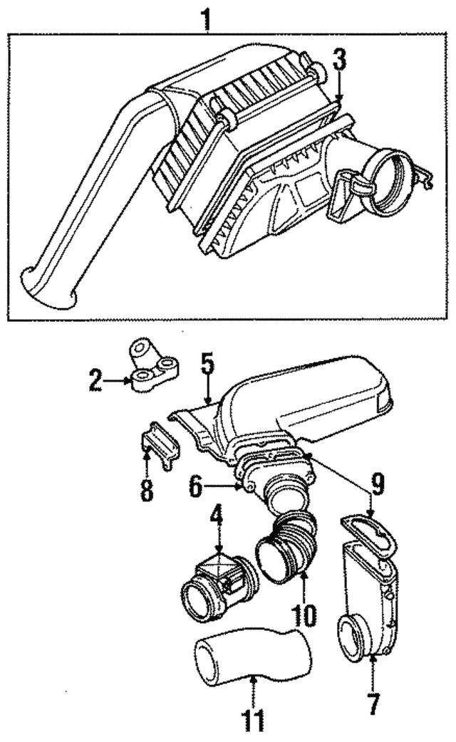 Duct-Air - Discontinued (Jaguar OEM) NBD7758BAOEM