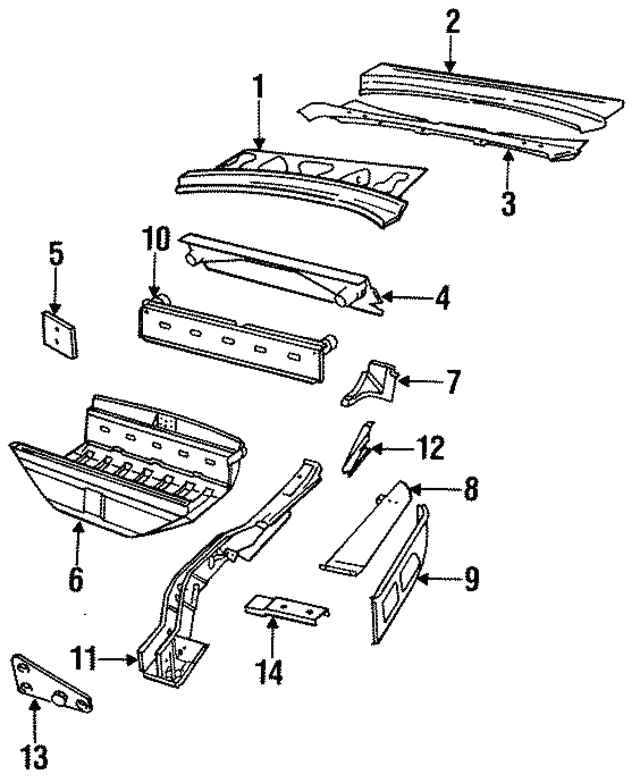 Crossmember-Bump (Jaguar OEM) RTC1590OEM