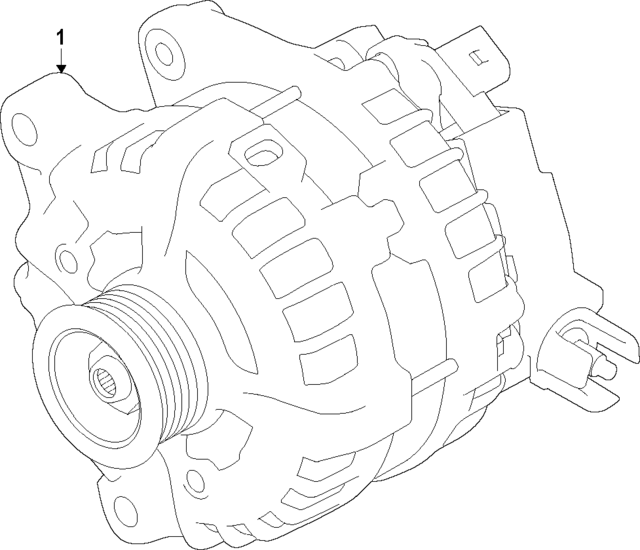 Alternator (Jaguar OEM) T2H5126OEM