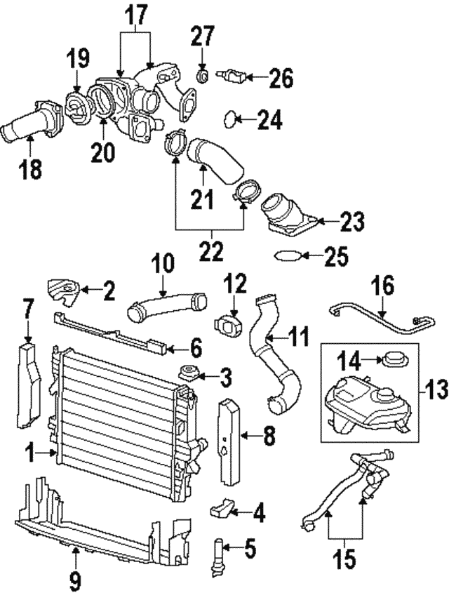 Hose (Jaguar OEM) XR837415OEM