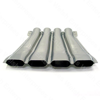 Jaguar 4 Tip Exhaust Outlet Stainless