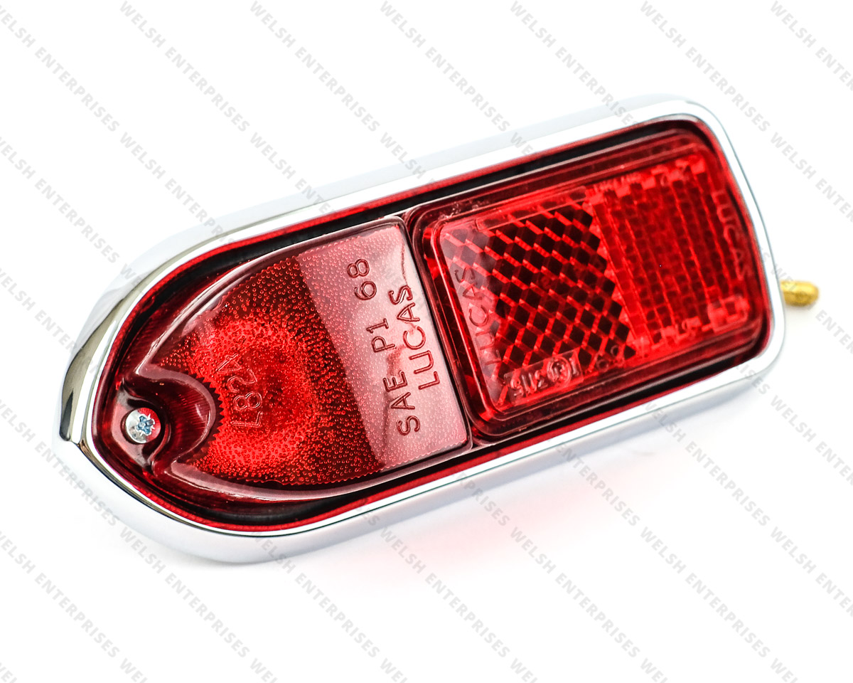 Jaguar Red Sidemarker Lamp Left Hand Rear (LUCAS)