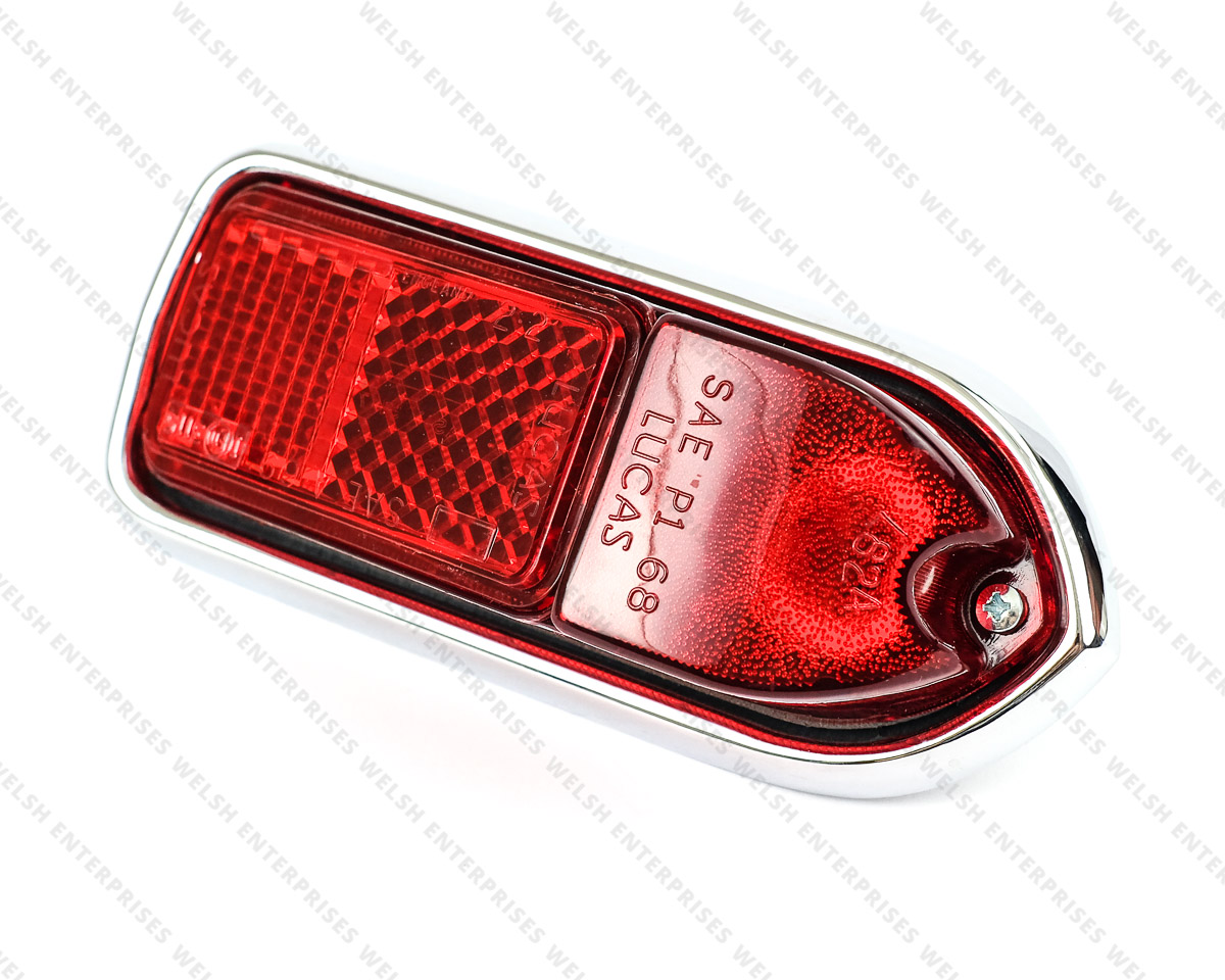 Jaguar Red Sidemarker Lamp Right Hand Rear (LUCAS)