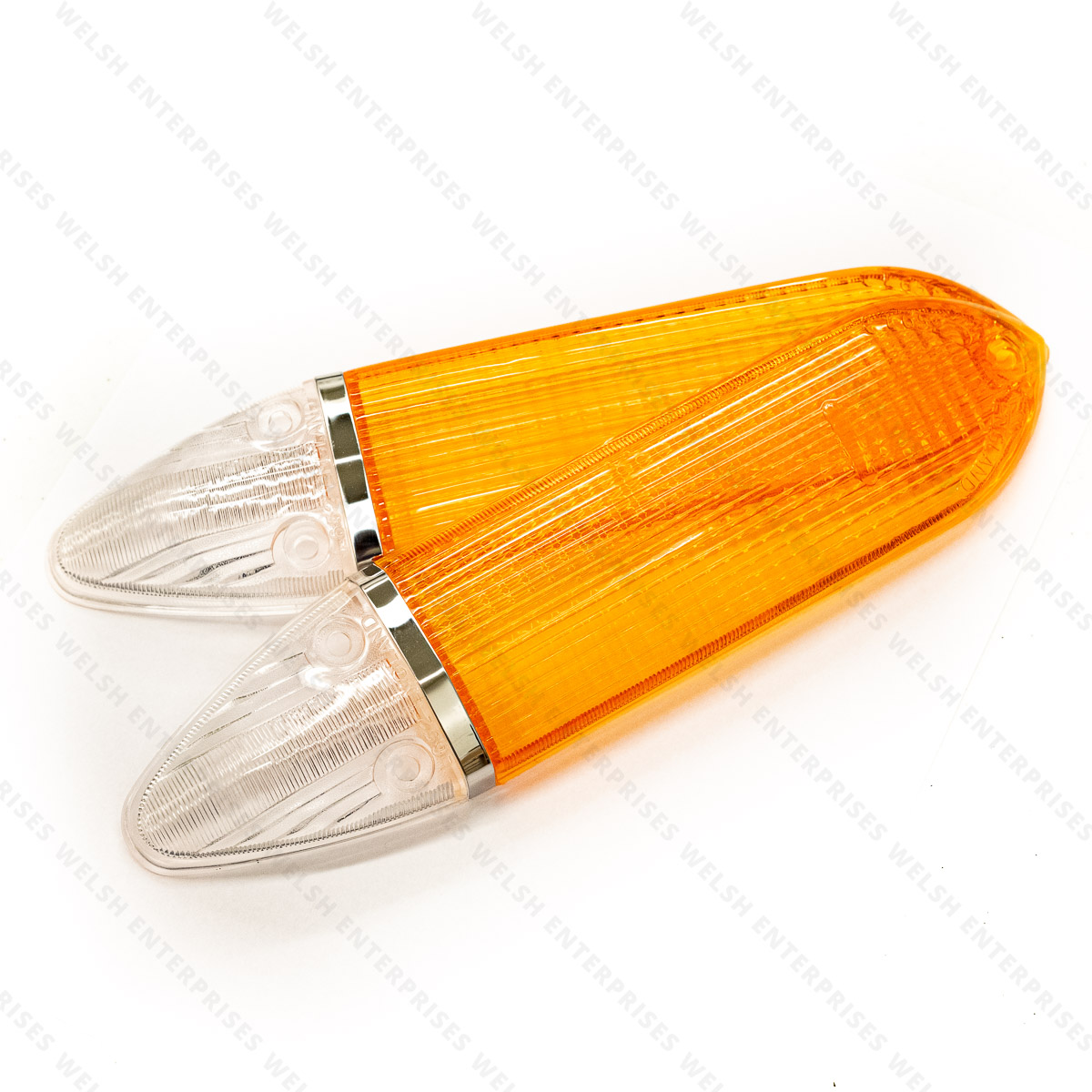 Jaguar Front Turn Signal Lens - Amber