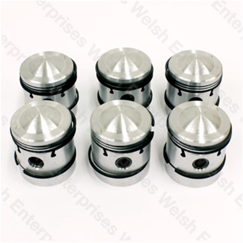 Jaguar 4.2 Pistons 9:1 Compression Standard  - Set Of Six